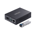StarTech.com MCM1110SMLC40 convertidor de medio 2000 Mbit/s 1310 nm Monomodo Negro