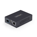 StarTech.com Conversor de Medios de Fibra Óptica Multigigabit 10GbE con SFP+ Abierto - Cobre a SFP+ 10GBASE-X - 10G/5G/2,5G/1G/1