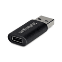 StarTech.com Adaptador USB-A Macho a USB-C Hembra - Conversor a USB a Tipo C - USB a USB Tipo C - 10Gbps - 5V 900mA - Adaptador