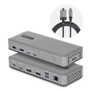 StarTech.com Docking Station USB-C de 2 Monitores DisplayPort - 4K 60Hz - Red Ethernet de 1Gbps - Dock Multipantalla - PD de 100