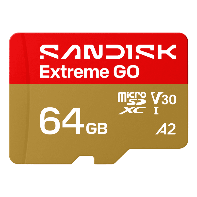 SanDisk Extreme GO 64 GB MicroSDXC UHS-I