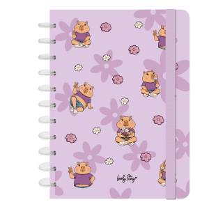 Cuaderno A4 Flower Capibara