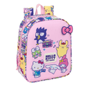 Mochila Hello Kitty Friends 27cm adaptable
