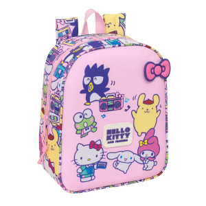 Mochila Hello Kitty Friends 27cm adaptable