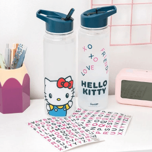 Botella con pegatinas Hello Kitty 650ml