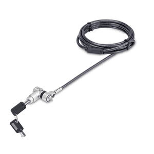 StarTech.com Cable de Seguridad con Candado Universal 3 en 1 para Portátil - Cable Antirrobo Compatible con Noble Wedge&reg;/Nan