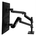 Ergotron LX Pro Series 45-690-292 soporte para monitor 68,6 cm (27") Escritorio Negro
