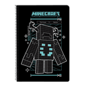 Cuaderno A4 Screen Minecraft surtido