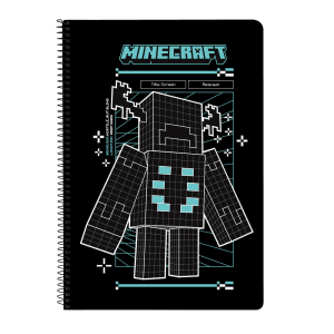 Cuaderno A4 Screen Minecraft surtido