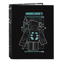 Carpeta A4 anillas Screen Minecraft
