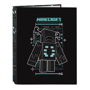 Carpeta A4 anillas Screen Minecraft