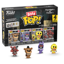 Blister 4 figuras Bitty POP Five Nights at FreddyAŽs
