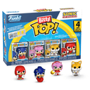 Blister 4 figuras Bitty POP Sonic The Hedgehog