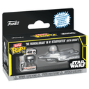 Figura Bitty POP Ride Star Wars The Mandalorian In N1 Starfighter With Grogu