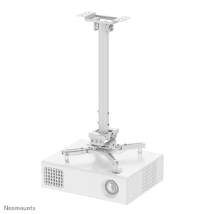 Neomounts CL25-540WH1 Soporte de techo para proyector - alt. 60,5-90,5 cm - fácil montaje - movimiento completo