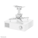 Neomounts CL25-530WH1 Soporte de techo para proyector - alt. 25,5 cm - fácil montaje - movimiento completo