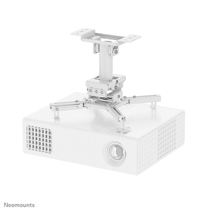 Neomounts CL25-530WH1 Soporte de techo para proyector - alt. 25,5 cm - fácil montaje - movimiento completo