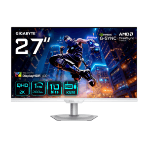 GIGABYTE M27Q2 QD ICE Monitor Gaming 27” QHD - 2560 x 1440, 200Hz, 1ms, 350 cd/m², FreeSync Premium, Display HDR400, HDMI 2.0, D