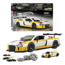 Set de Construccion Hot Wheels Elite Mattel Brick Shop Building Set 1/16 15 Audi R8 LMS
