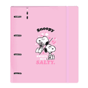 Carpeta A4 anillas Snoopy con recambio