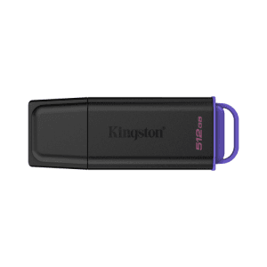 Kingston Technology DataTraveler 512GB Portátil USB 3.2 Gen 1 Exodia Negro + Violeta