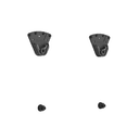 Ewent EW1500 soporte para TV 2,54 m (100") Negro
