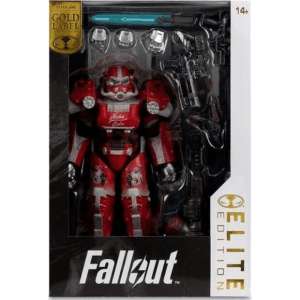 Figura Fallout Nuka Cola T-60 Edición Oro de 18 cm
