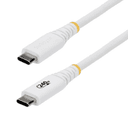StarTech.com Cable de Carga USB-C Reforzado 3m - Cable Tipo C - PD 240W EPR 5A - USB 2.0 para Portátil - Duradero y Ultraflexibl
