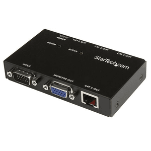 StarTech.com Extensor de vídeo VGA a través de CAT5, con 4 puertos - 150 m
