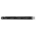 QNAP TS-432XeU NAS Bastidor (1U) 4 GB DDR4 0 TB QNAP QTS Negro, Gris