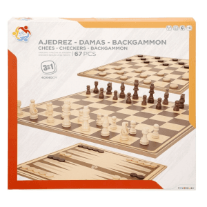 Juego Ajedrez Backgammon