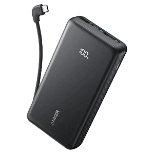 Anker Zolo Power Bank 10000 mAh, 22.5W Negro