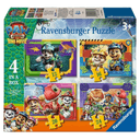 Puzzle Dino Movie Patrulla Canina Paw Patrol 12-16-20-24pzs