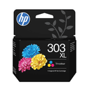 HP 303XL High Yield Tri-color Original Alto rendimiento (XL) Cian, Magenta, Amarillo