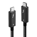 Lindy 31121 cable Thunderbolt 2 m 40 Gbit/s Negro