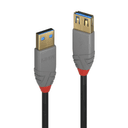 Lindy 36761 cable USB USB 3.2 Gen 1 (3.1 Gen 1) 1 m USB A 5 Gbit/s Negro