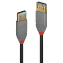 Lindy 36762 cable USB USB 3.2 Gen 1 (3.1 Gen 1) 2 m USB A 5 Gbit/s Negro