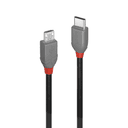 Lindy 36893 cable USB USB 2.0 3 m USB C Micro-USB B 0,48 Gbit/s Negro