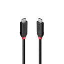 Lindy 37001 cable USB USB4 Gen 3x2 1 m USB C 40 Gbit/s 240 W Negro