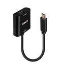Lindy 43269 Adaptador gráfico USB 3840 x 2160 Pixeles Negro