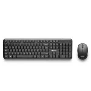 NGS HARMONY KIT QUERTY ES teclado Raton incluido Universal RF inalambrico QWERTY Español Negro