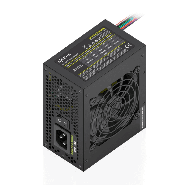 AISENS Fuente Alimentacion SFX 500W OEM, Negra