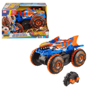 Hot Wheels Monster Trucks Vehículo Tiger Shark escalador teledirigido de de , con batería y mando de control remoto