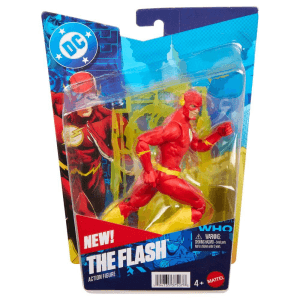 Mattel Figura de acción de Flash de la serie 1 de DC Premier de 16,5 cm, diseño detallado con 22 articulaciones