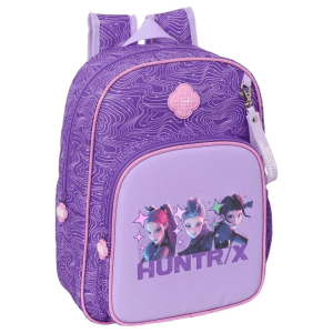 Mochila Battle Kpop Demon Hunters 34cm adaptable