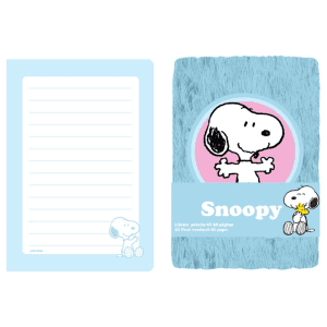 Cuaderno peluche A5 Snoopy