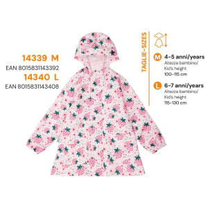 Chubasquero espalda extensible Flores L