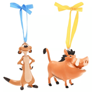 Set 2 Adonos de Navidad El Rey Leon Disney