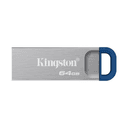 Kingston Technology DataTraveler 64GB ® Kyson, USB 3.2 Gen 1 metálico, 220 MB/s