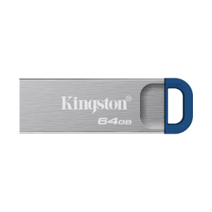 Kingston Technology DataTraveler 64GB ® Kyson, USB 3.2 Gen 1 metálico, 220 MB/s